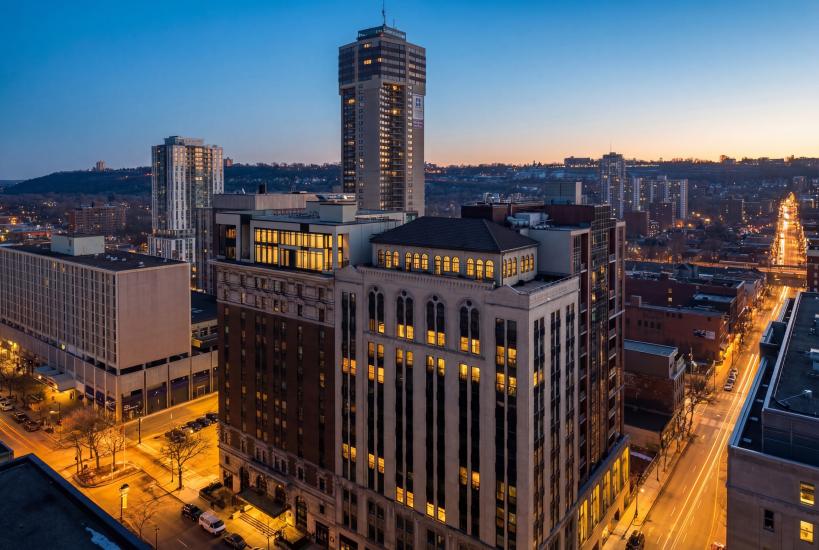 Property listing for #PH4-112 King St. E., Hamilton, ON