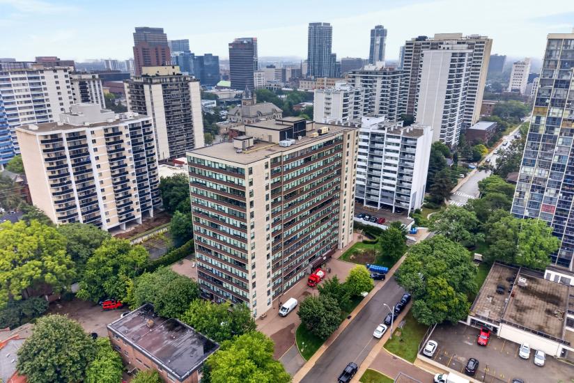 Property listing for #1106-120 Duke St., Hamilton, ON