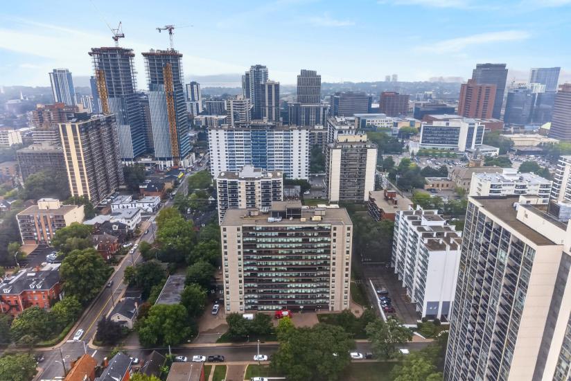 Property listing for #1106-120 Duke St., Hamilton, ON