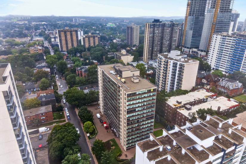 Property listing for #1106-120 Duke St., Hamilton, ON