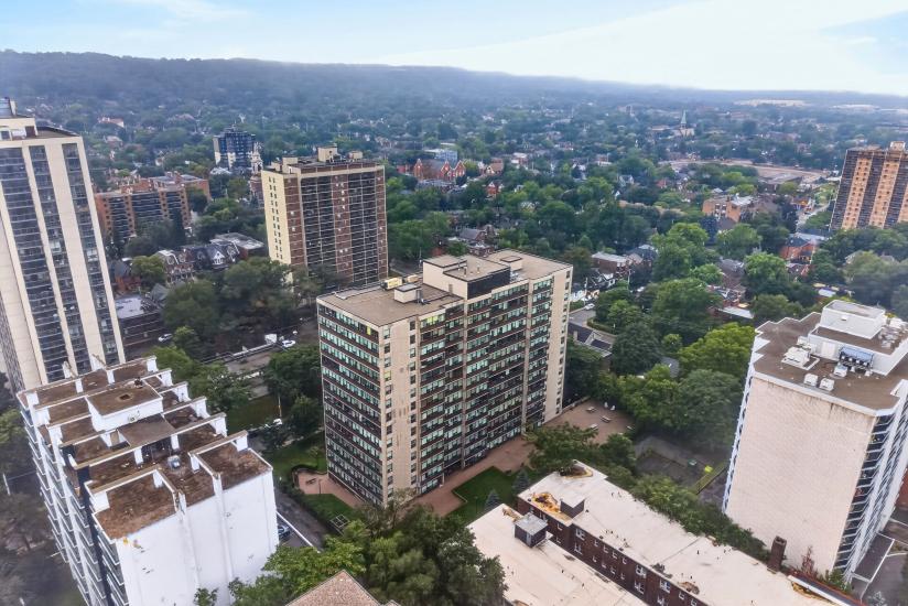 Property listing for #1106-120 Duke St., Hamilton, ON