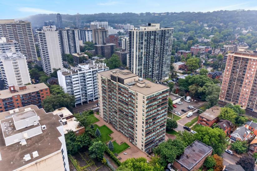 Property listing for #1106-120 Duke St., Hamilton, ON