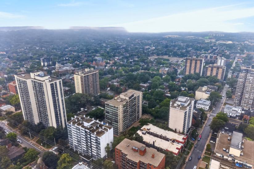Property listing for #1106-120 Duke St., Hamilton, ON