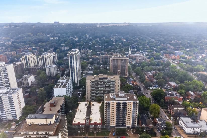 Property listing for #1106-120 Duke St., Hamilton, ON