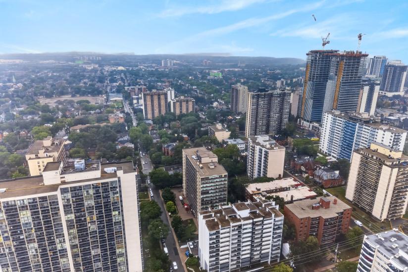 Property listing for #1106-120 Duke St., Hamilton, ON