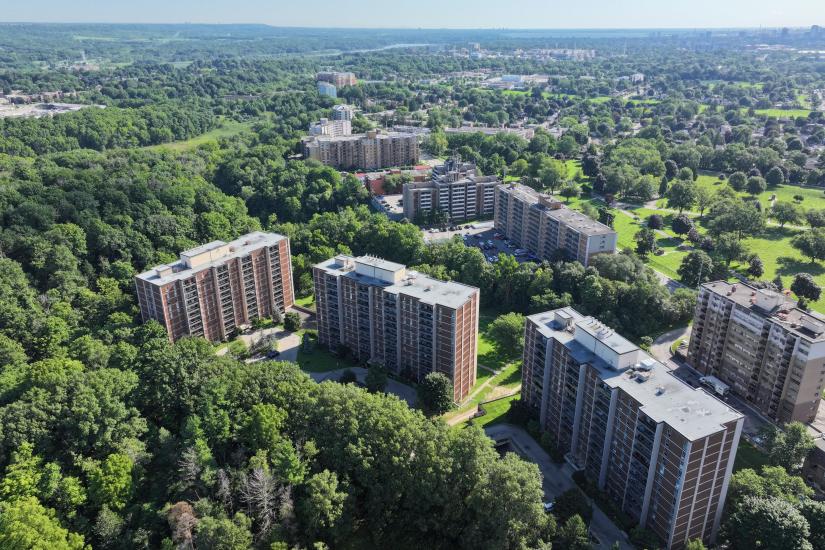 Property listing for #1102-1966 Main St. W., Hamilton, ON