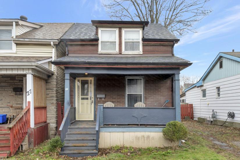 Property listing for 29 New St., Hamilton, ON