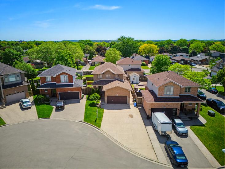 Property listing for 40 Lanza Crt., Hamilton, ON