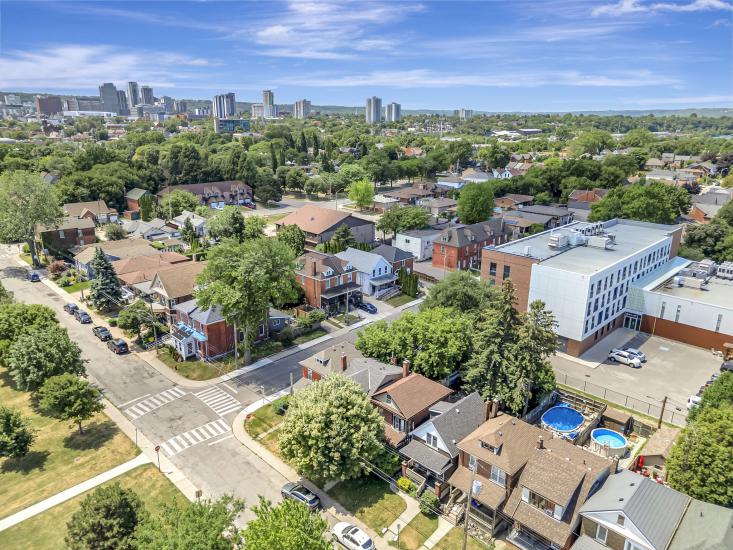 Property listing for 433 Hughson St. N., Hamilton, ON