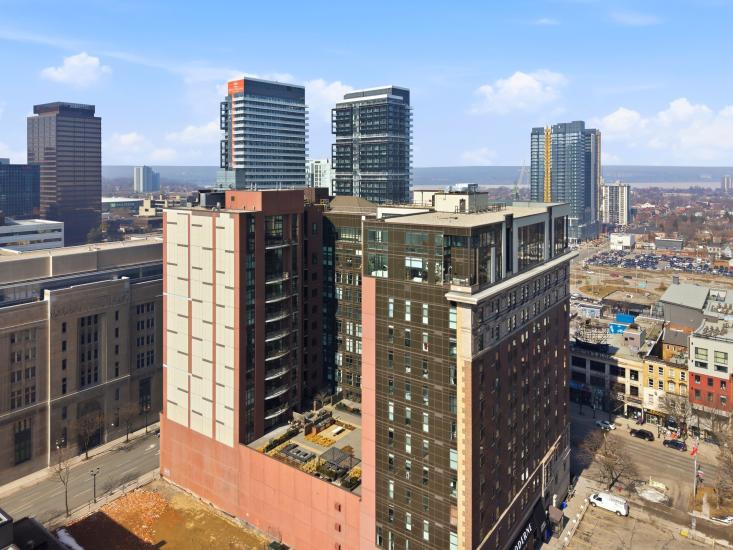 Property listing for #PH4-112 King St. E., Hamilton, ON