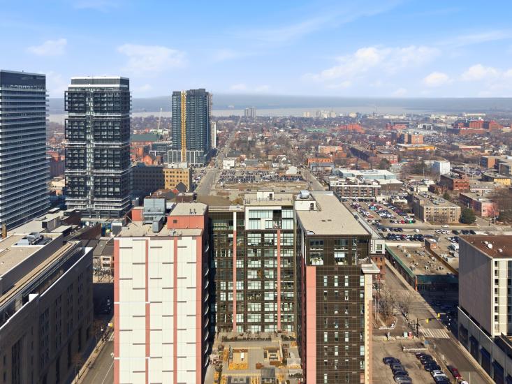 Property listing for #PH4-112 King St. E., Hamilton, ON