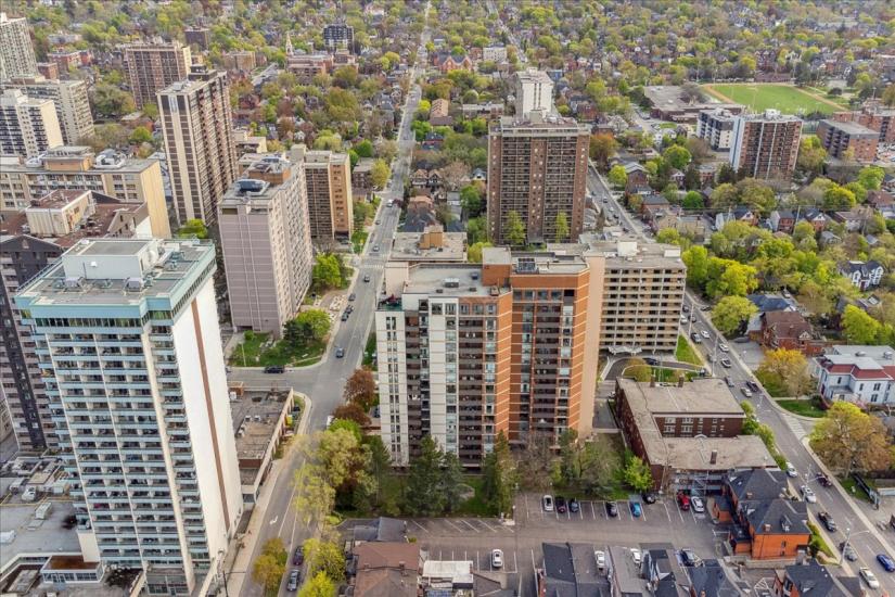 Property listing for #305-222 Jackson St. W., Hamilton, ON