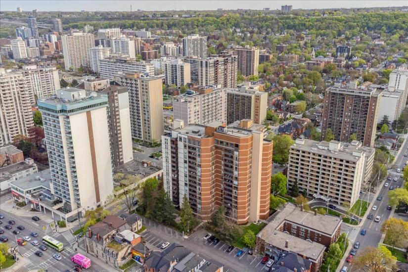 Property listing for #305-222 Jackson St. W., Hamilton, ON