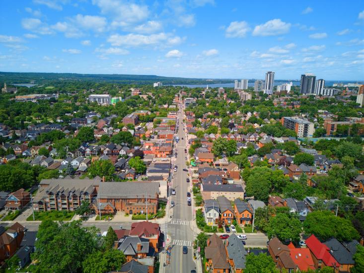 Property listing for 394 Charlton Ave. W., Hamilton, ON