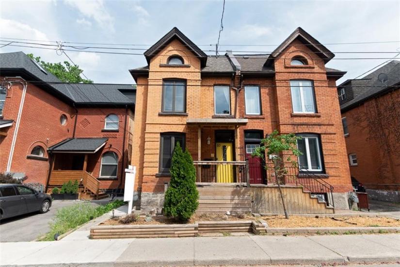 Property listing for #2-93 Grant Ave., Hamilton, ON