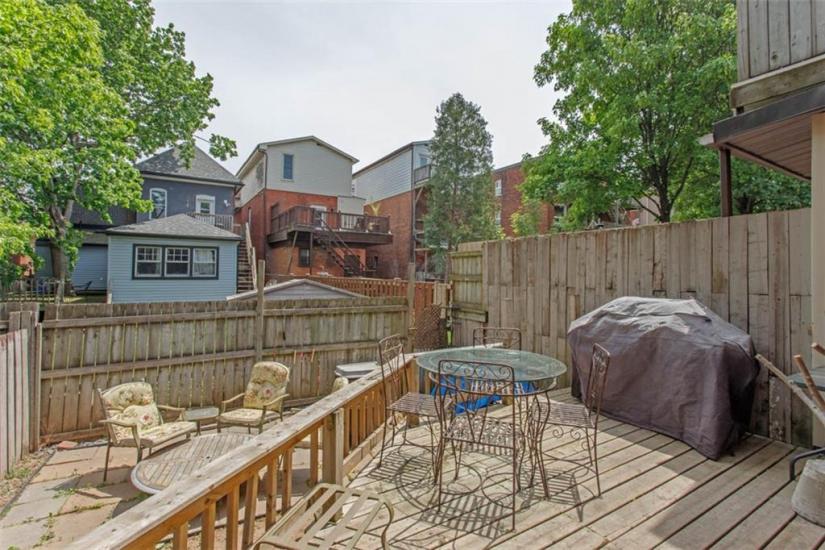 Property listing for #2-93 Grant Ave., Hamilton, ON