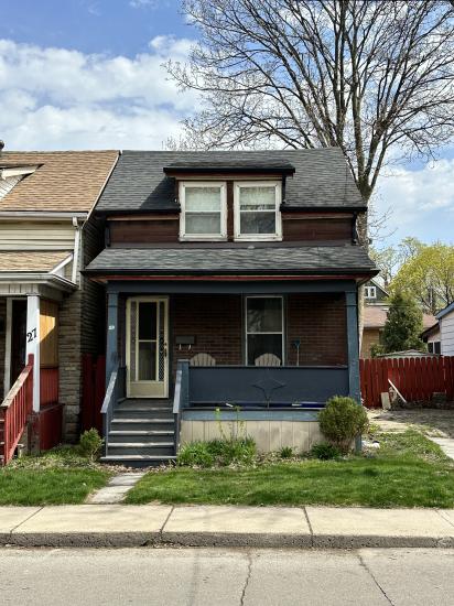 Property listing for 29 New St., Hamilton, ON